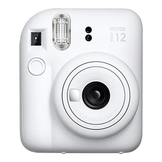 Fujifilm Mini Instax 12 Instant Film Camera Clay White