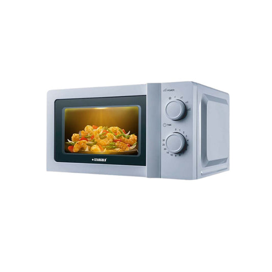 STARGOLD Microwave Oven 20L Capacity With 30-Minute Cooking Timer And 6-Stage Heat 700W Home Appliance, SG-2241MC