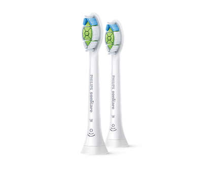 Philips Sonicare Electric Toothbrush Heads - W2 Optimal White Standard, White, HX6062/67