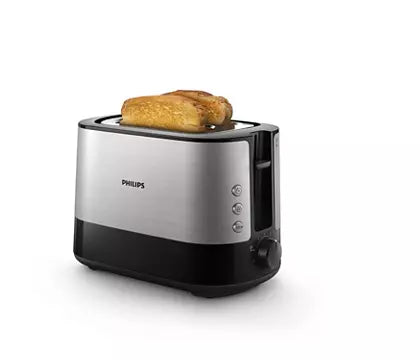 Philips Viva 2 Slots Toaster Black HD2637/91
