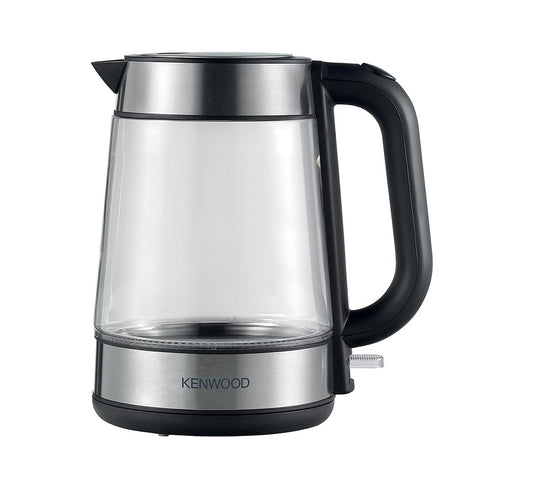 Kenwood Kettle, Glass, 2200W, 1.7L, Removable Mesh Filter, ZJG08.000CL, Clear
