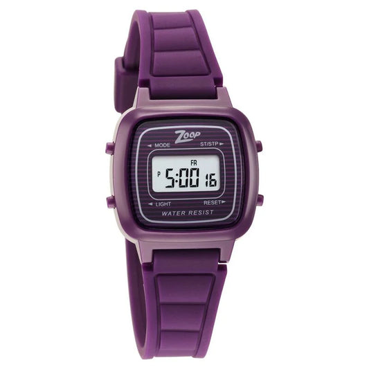 Titan Zoop Digital Dial Kids Watch Purple 16017PP03