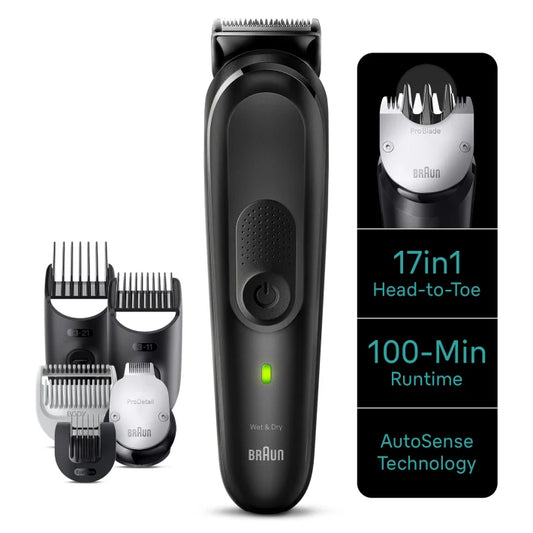 Braun 17-in-1 Style Kit 7 MGK7490 Beard, Body, Hair 8700216020732