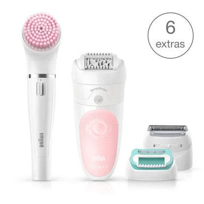 Braun Silk-épil Beauty Set 5 5/875 BS Wet & Dry Epilator 4210201234593