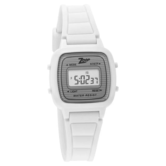 Titan Zoop  Digital Dial Kids Watch White 16017PP01