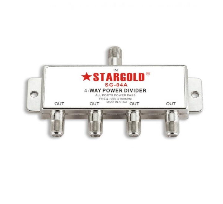 Stargold TV Cable Splitter 1X4 SG-04A