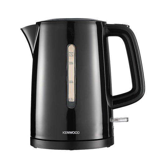 KENWOOD Kettle 1.7L Cordless Electric Kettle 2200W with Auto Shut-Off & Removable Mesh Filter ZJP00.000BK Black