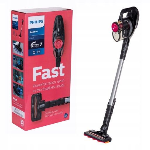 Philips Speed Pro Cordless Stick Vacuum Cleaner FC6722/01