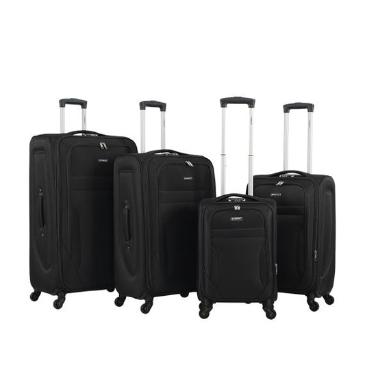 Starlife Luggage Trolley Set Of 4 PCS Polyester Fabric Suitcase With Rotational Wheels SL-TR4