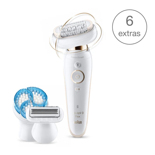 Braun Silk-épil 9 Flex 9010 Wet & Dry Epilator 4210201235019