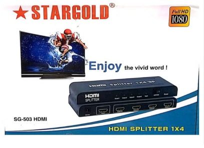 Stargold HDMI SPLITTER 1 x 4 SG-503HDMI