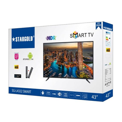 Stargold 43 Inch 4K FULL HD Smart TV SG-L4322