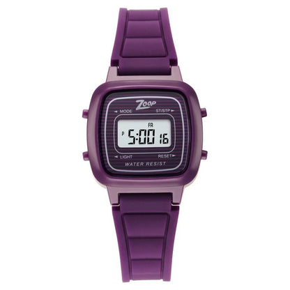 Titan Zoop Digital Dial Kids Watch Purple 16017PP03