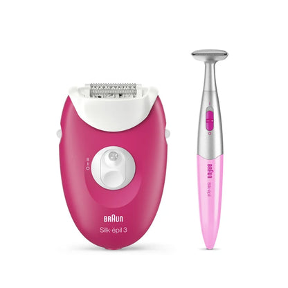 Braun Silk-épil 3 3-410 Epilator with 3 extras incl. shaver head 4210201190974