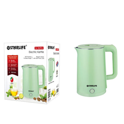 STARLIFE Kettle 2 Litre With Automatic Turn-Off 1500W SL-362PRO