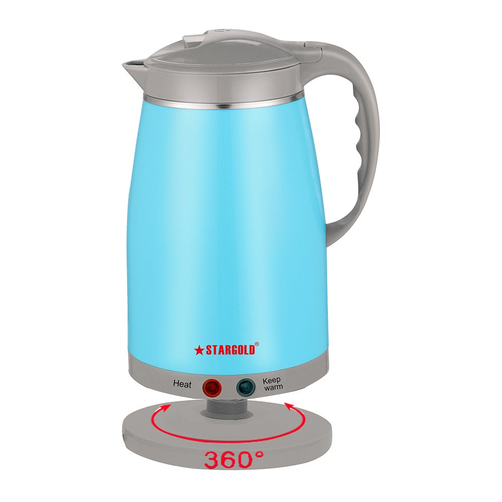 STARGOLD High Quality 1.5L Stainless Steel Electric Kettle SG-K1456