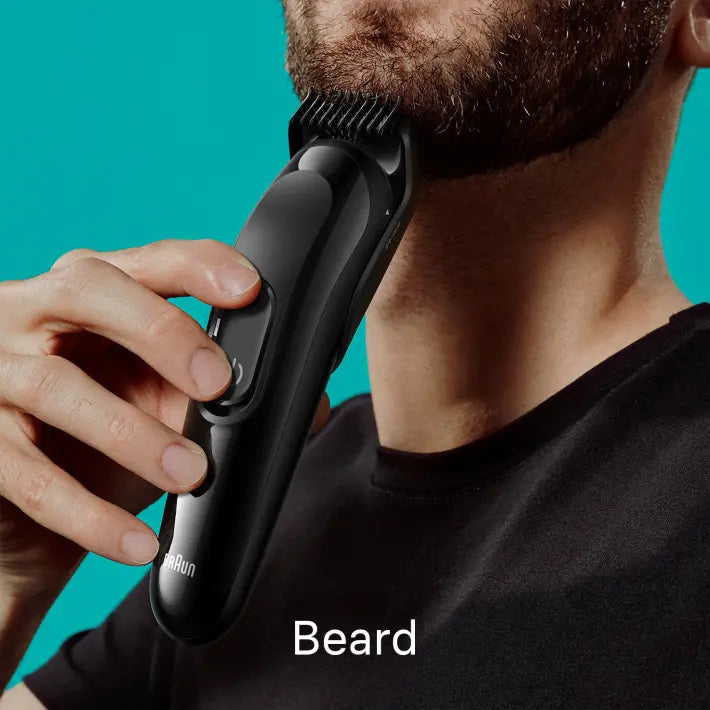 Braun 6-in-1 Style Kit 3 MGK3410 beard, hair. With 50min runtime, black 4210201446613