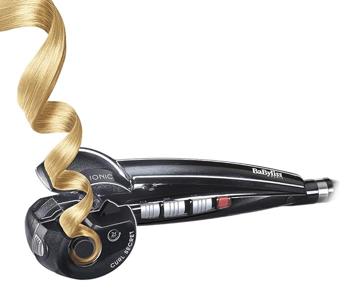 Babyliss Hair Curler, Ceramic, 3 Degrees Temp, C1300SDE