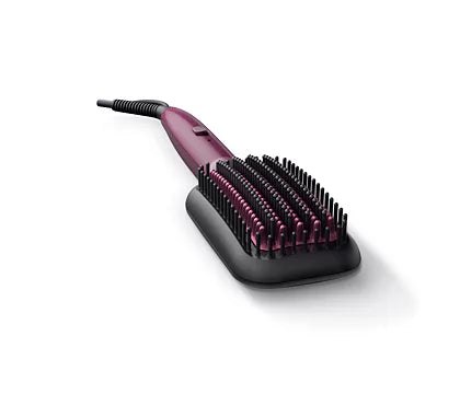 Philips 5000 Heated Straightener Brush BHH730 03 Meta Gulf Com WLL