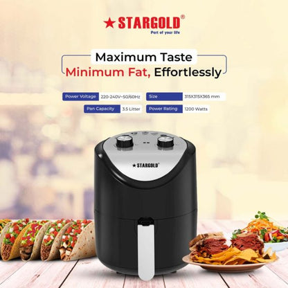 Stargold  AirFryer 3.5 Liter SG-2223MC