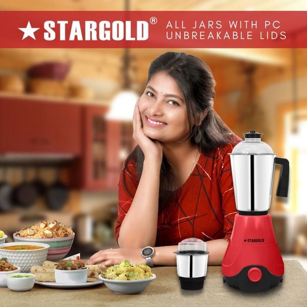 Stargold Mixer Grinder With Stainless Steel Jar SG-1312