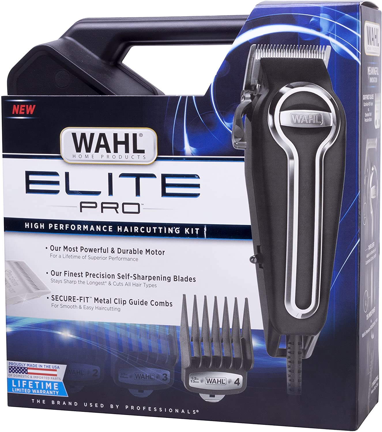 Wahl Clipper Lite Pro High-Performance Home Haircut & Body Groomer Kit 79602-201