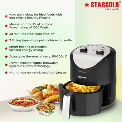 Stargold  AirFryer 3.5 Liter SG-2223MC