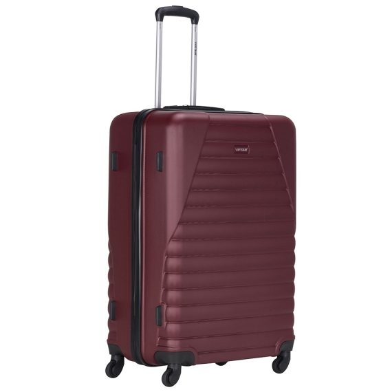 Viptour Hard Side 3 Piece Suitcase Luggage Trolley Set Of 20/24/28 Inches VT-A392 Burgundy