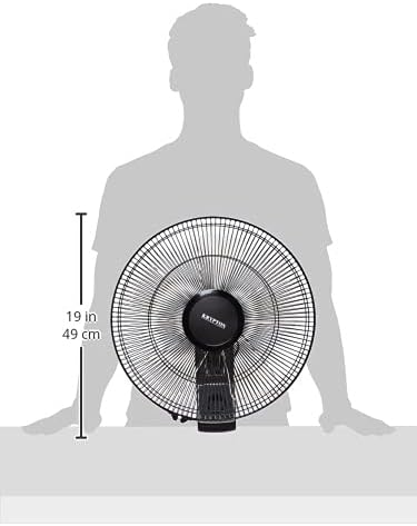 Krypton 16inch Wall Fan with remote control KRY-WF16