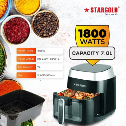 Stargold AirFryer SG-2227DC