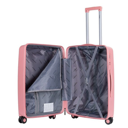 STARGOLD Luggage Trolley PP HardSide 3 PCS Set Suitcase Bag With TSA Lock 360° Rotating Wheels Travel Suitcase, SG-PP67