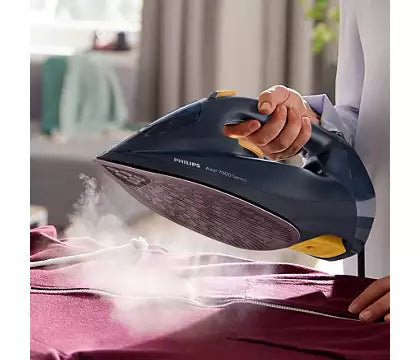 Philips 7000 Series HV Steam Iron Blue/Yellow DST7060/26