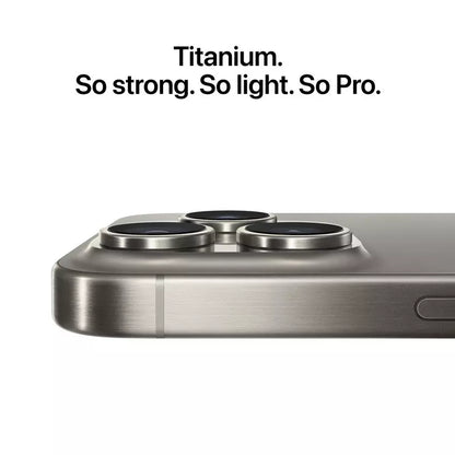 Apple Mobile iPhone 15 Pro Max 5G 6.7 inch 1TB Natural Titanium