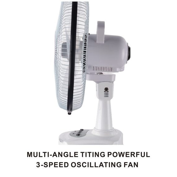 Stargold 10 Inch Rechargeable & Portable Desk Fan SG-4034