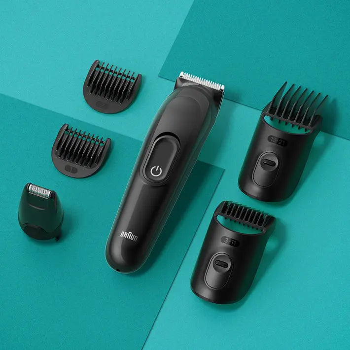 Braun 6-in-1 Style Kit 3 MGK3410 beard, hair. With 50min runtime, black 4210201446613