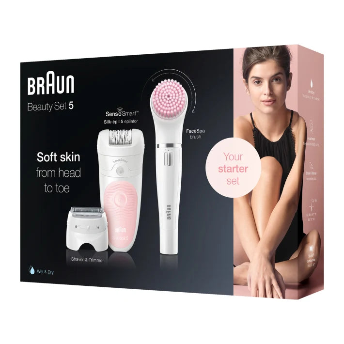 Braun Silk-épil Beauty Set 5 5/875 BS Wet & Dry Epilator 4210201234593