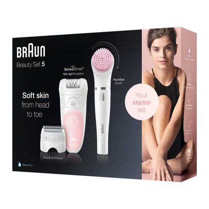 Braun Silk-épil Beauty Set 5 5/875 BS Wet & Dry Epilator 4210201234593