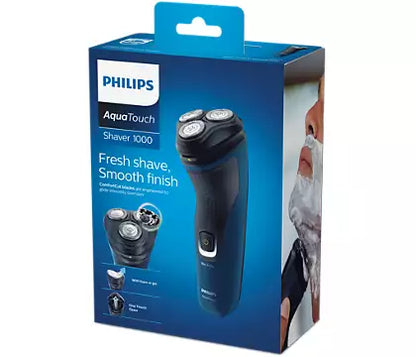 Philips Shaver series 1000 Wet or Dry electric Shaver S1121/40